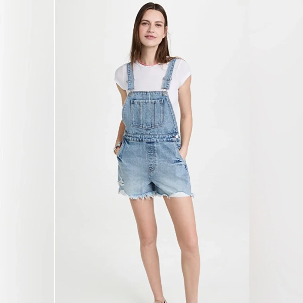 Rolla’s Denim Overall Shorts- Size 26